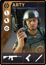 ARTY / B81 loadout card
