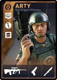 ARTY / S41 loadout card