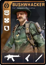 BUSHWHACKER / C41 loadout card