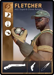 FLETCHER / A62 loadout card