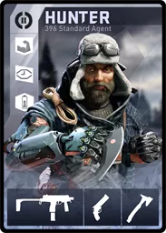 HUNTER / 396 loadout card