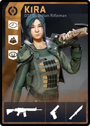KIRA / D71 loadout card