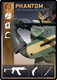 PHANTOM / CR94 loadout card