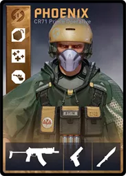 PHOENIX / CR71 loadout card