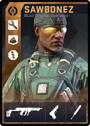 SAWBONEZ / BL43 loadout card