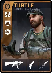 TURTLE / KE92 loadout card