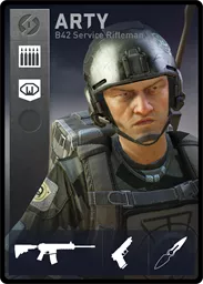 ARTY / B42 loadout card