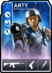 ARTY / B73 loadout card