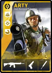 ARTY / D43 loadout card