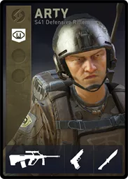 ARTY / S41 loadout card