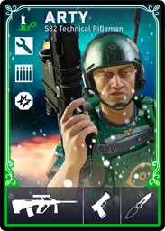 ARTY / S82 loadout card