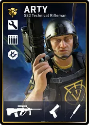 ARTY / S83 loadout card