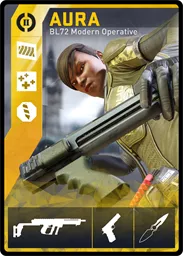 AURA / BL72 loadout card