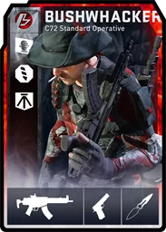 BUSHWHACKER / C72 loadout card