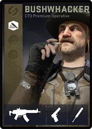 BUSHWHACKER / C73 loadout card