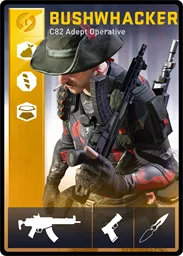 BUSHWHACKER / C82 loadout card