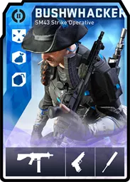 BUSHWHACKER / SM43 loadout card