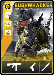 BUSHWHACKER / SM71 loadout card