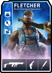 FLETCHER / BL63 loadout card
