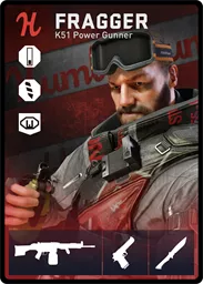 FRAGGER / K51 loadout card