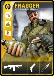 FRAGGER / K92 loadout card
