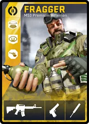 FRAGGER / M53 loadout card