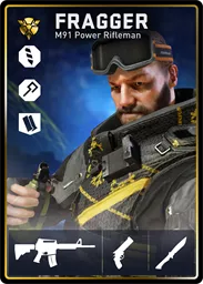 FRAGGER / M91 loadout card