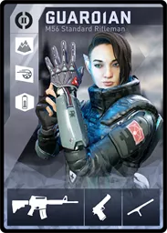 GUARDIAN / M56 loadout card
