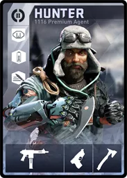 HUNTER / 1176 loadout card