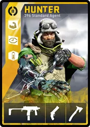 HUNTER / 396 loadout card
