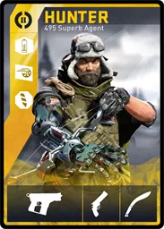 HUNTER / 495 loadout card