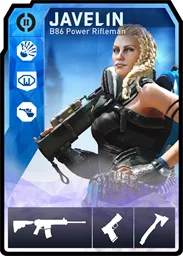 JAVELIN / B86 loadout card