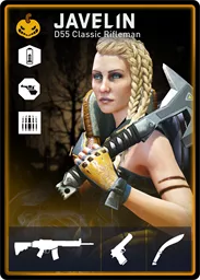 JAVELIN / D55 loadout card