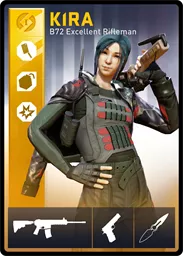 KIRA / B72 loadout card