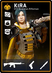 KIRA / D71 loadout card
