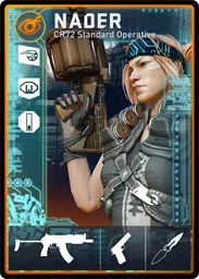 NADER / CR72 loadout card