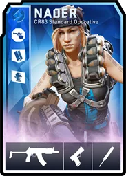 NADER / CR83 loadout card