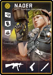 NADER / KE71 loadout card
