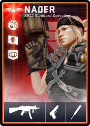 NADER / KE81 loadout card