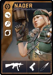 NADER / KE82 loadout card