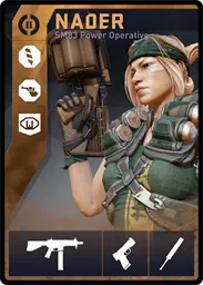NADER / SM83 loadout card