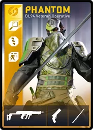PHANTOM / BL94 loadout card