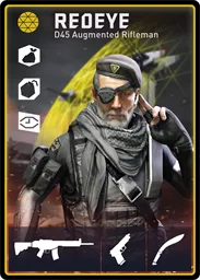 REDEYE / D45 loadout card