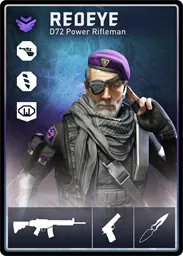 REDEYE / D72 loadout card