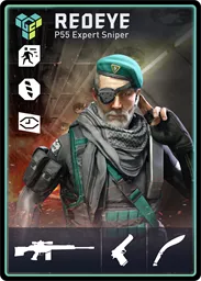 REDEYE / P55 loadout card
