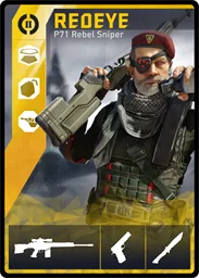 REDEYE / P71 loadout card