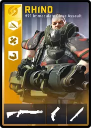RHINO / H91 loadout card