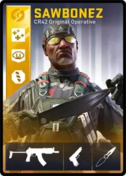 SAWBONEZ / CR42 loadout card