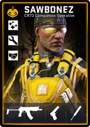 SAWBONEZ / CR73 loadout card