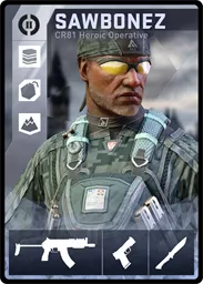 SAWBONEZ / CR81 loadout card
